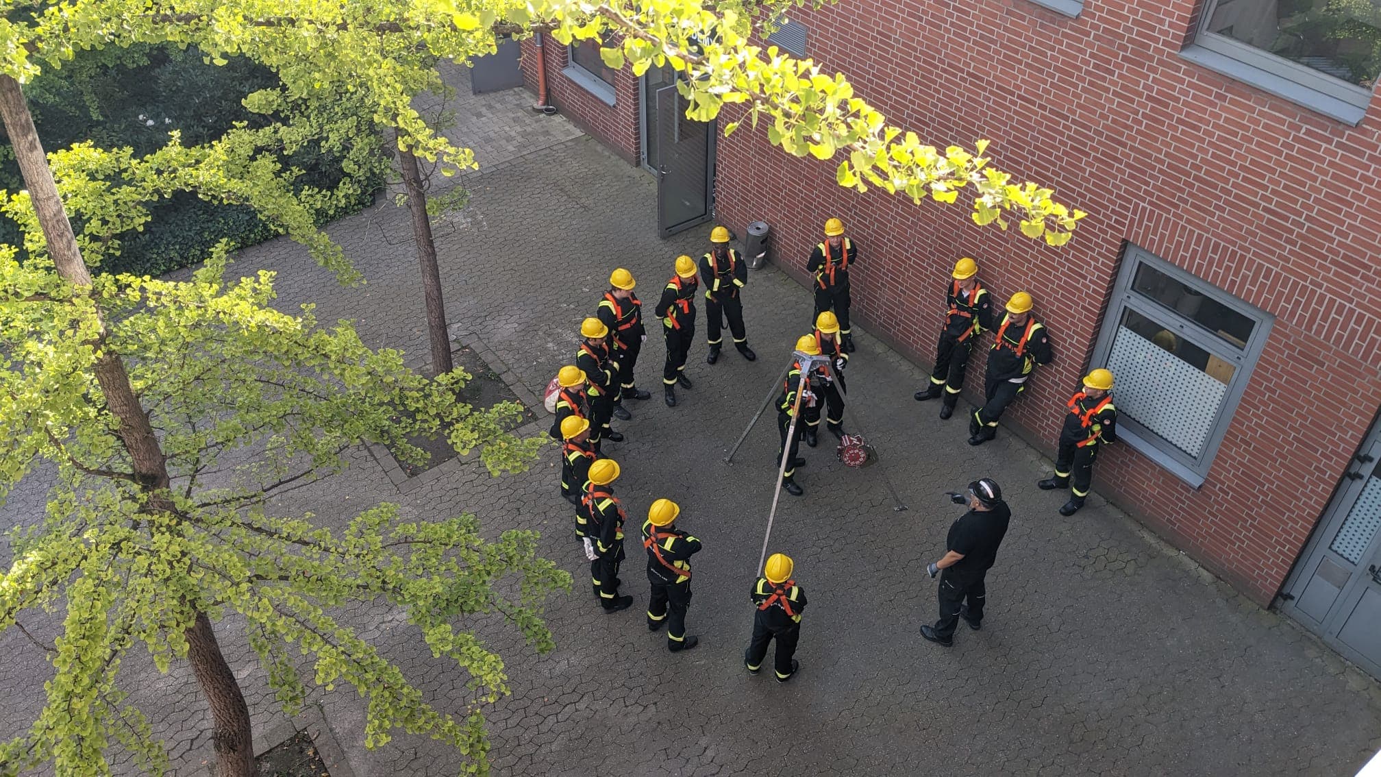 Feuerwehr Atemschutz Training